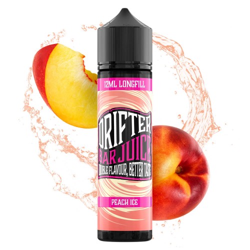 DRIFTER BAR JUICE PEACH ICE 12ML/60ML FLAVORSHOT